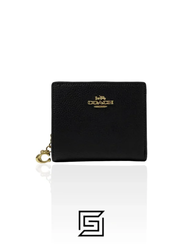Leather,Wallets,Women Coach wallets Snap Wallet In Signature Canvas C2862 Coach