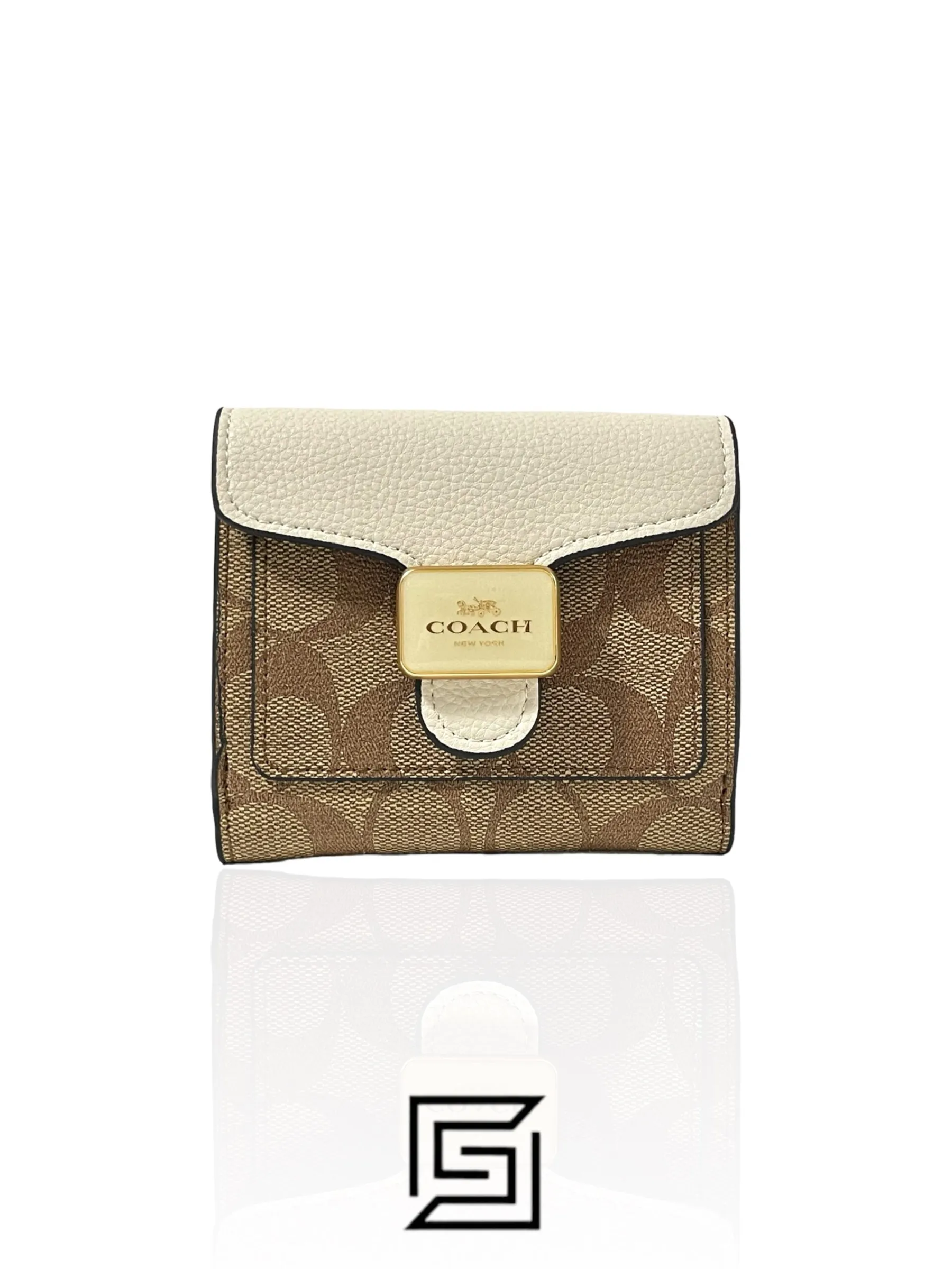 Leather,Wallets,Women Coach wallets Pepper Wallet In Signature Canvas Style No. C7805 Coach