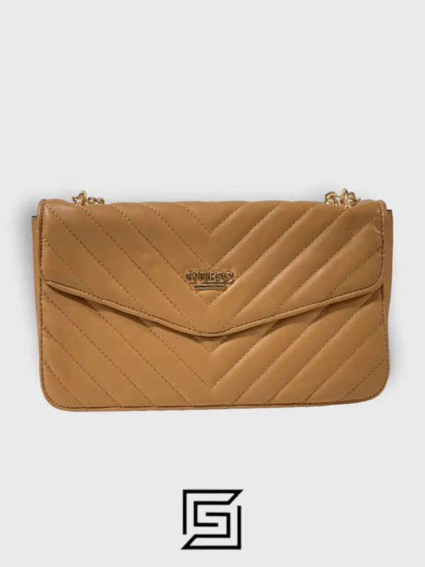 Bags,Leather,Women leather guess Blairsville Quilted Flap Crossbody 21GF-048 Beige Guess