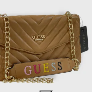 Bags,Leather,Women leather guess Blairsville Quilted Flap Crossbody 21GF-048 Beige Guess