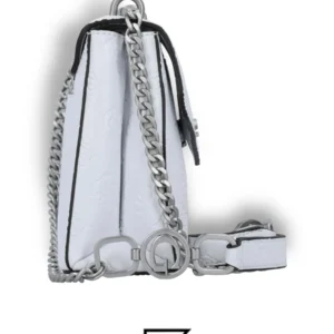 Bags,Leather,Women leather Guess Alenna Quilted Flap Crossbody 21GF-92 OFF WHITE Guess