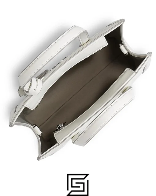 Bags,Leather,Women leather Karl Lagerfeld K/Ikonik 2.0 monogram small tote bag 230w3061 Off White Karl Lagerfeld