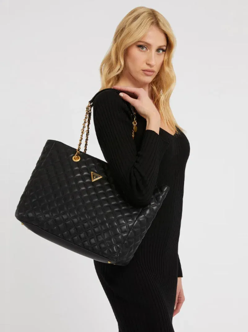 Bags,Leather,Women leather GUESS Womens Giully Tote, Shoulder Bag Guess