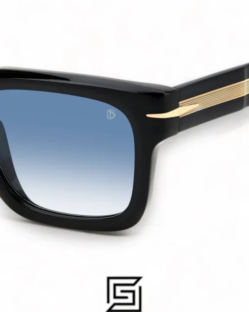 Men,Sunglasses David Beckham sunglasses DB7100/BLACK X BLUE David Beckham
