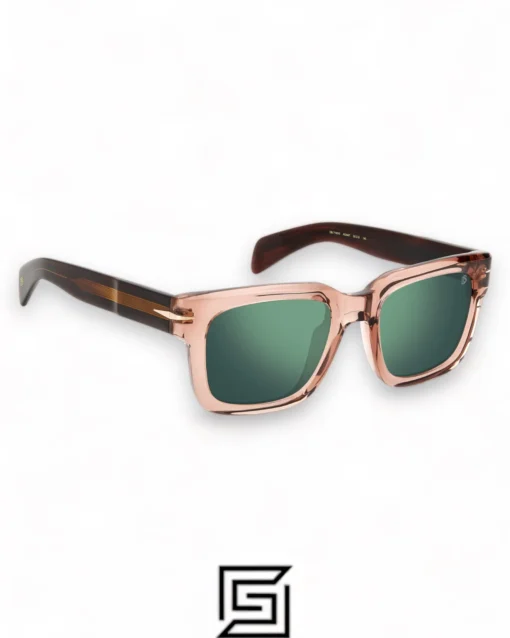 Men,Sunglasses David Beckham sunglasses DB7100/TRANC PINK X Green David Beckham