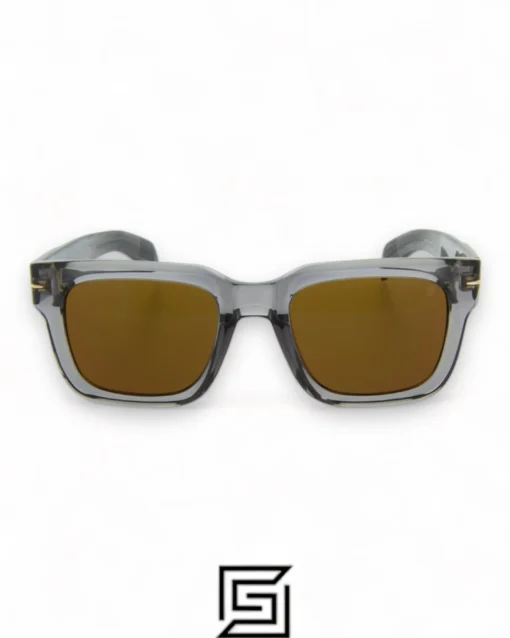Men,Sunglasses David Beckham sunglasses DB7100/TRANC GREY X BROWN David Beckham