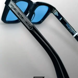 Men,Sunglasses Jacques Marie Mage sunglasses QUENTIN JMMQU 9D/BLACK X BLUE Jacques Marie Mage