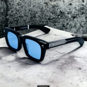 Men,Sunglasses Jacques Marie Mage sunglasses QUENTIN JMMQU 9D/BLACK X BLUE Jacques Marie Mage