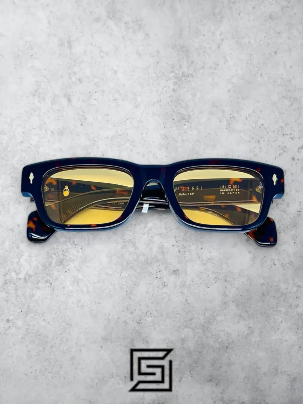 Men,Sunglasses Jacques Marie Mage sunglasses JEFF JMMJF6P/TIGER X YELLOW Jacques Marie Mage
