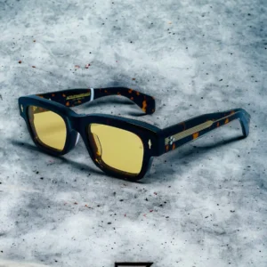 Men,Sunglasses Jacques Marie Mage sunglasses JEFF JMMJF6P/TIGER X YELLOW Jacques Marie Mage