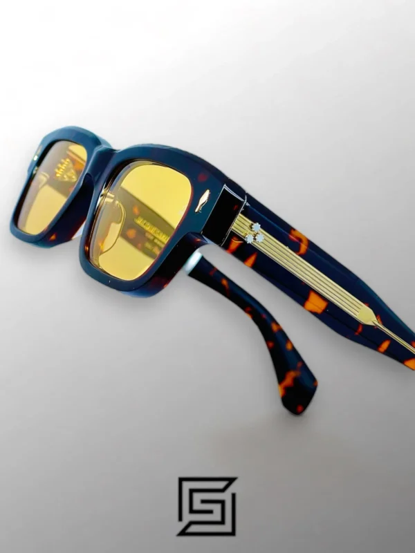 Men,Sunglasses Jacques Marie Mage sunglasses JEFF JMMJF6P/TIGER X YELLOW Jacques Marie Mage