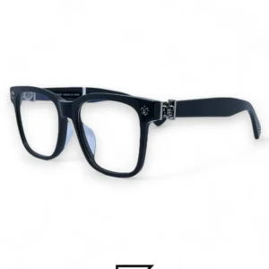 Eyeglasses,Men eyeglasses Chrome Heart CH8055– BLACK Chrome Heart