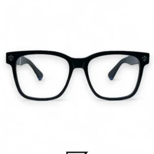 Eyeglasses,Men eyeglasses Chrome Heart CH8055– BLACK Chrome Heart