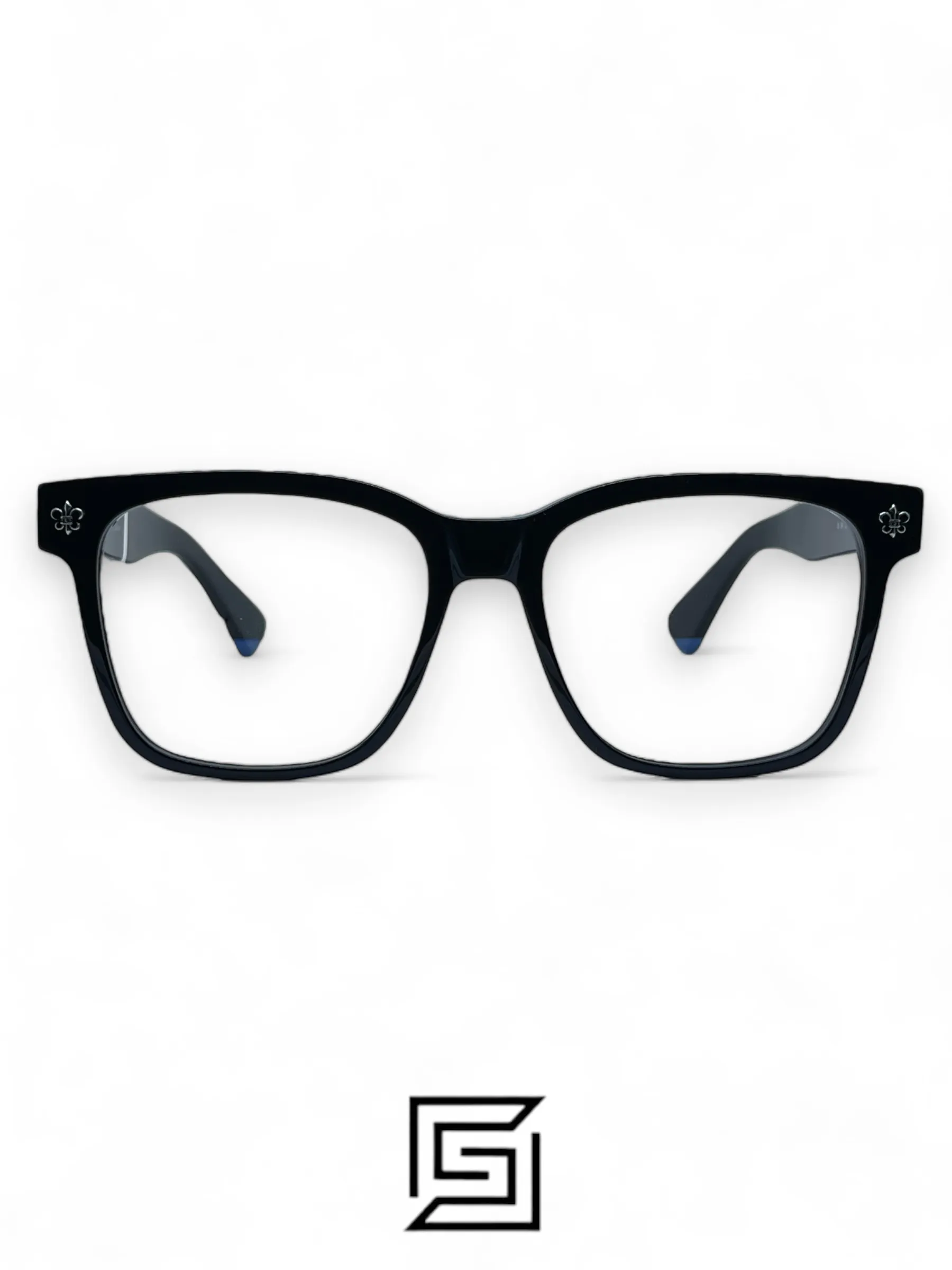 eyeglasses Chrome Heart CH8055– BLACK - Elswefy Stores