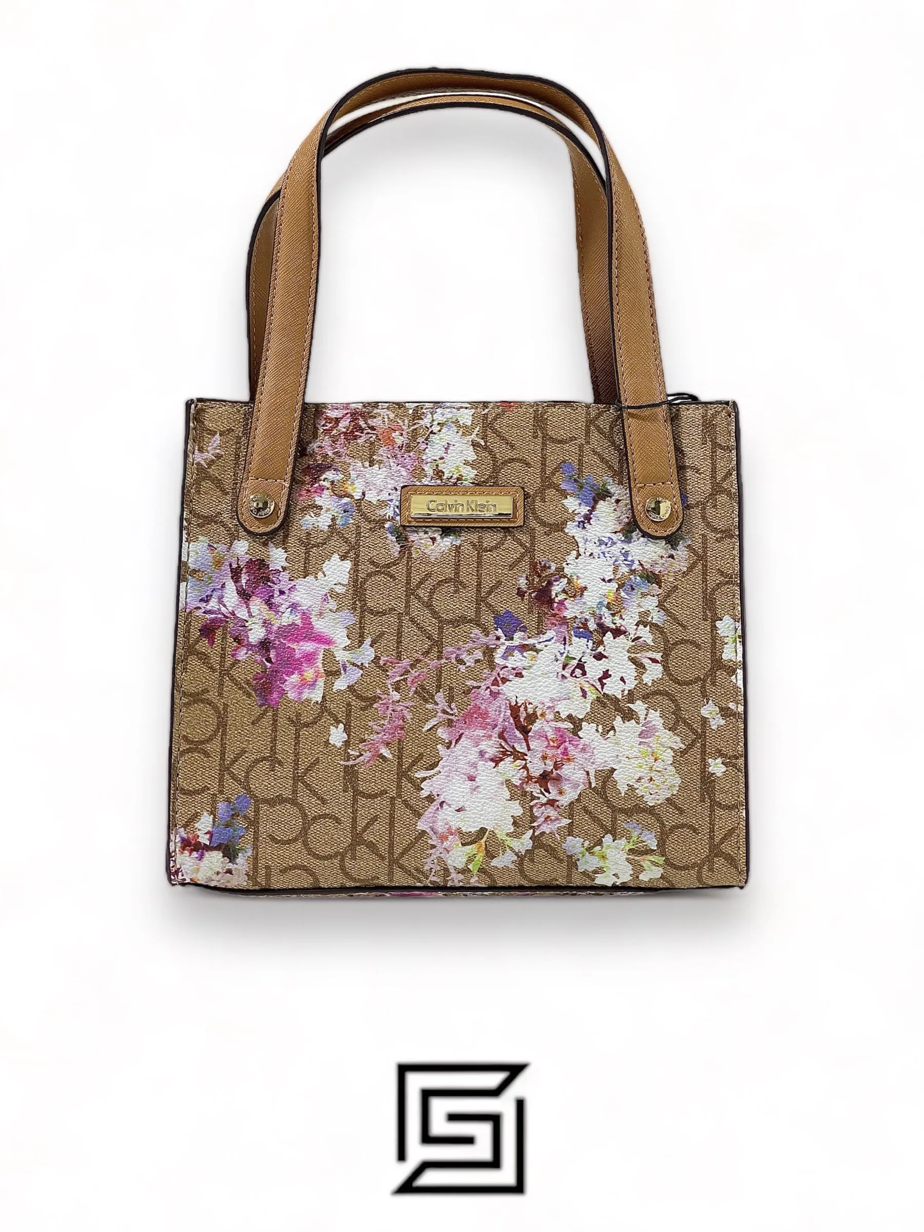 Bags,Leather,Women Ck leather Calvin Klein Splatter Printed H8JKE9HD F9T FLORA BEIGE Calvin Klein