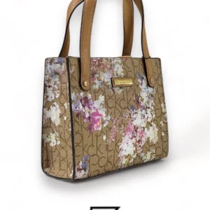 Bags,Leather,Women Ck leather Calvin Klein Splatter Printed H8JKE9HD F9T FLORA BEIGE Calvin Klein