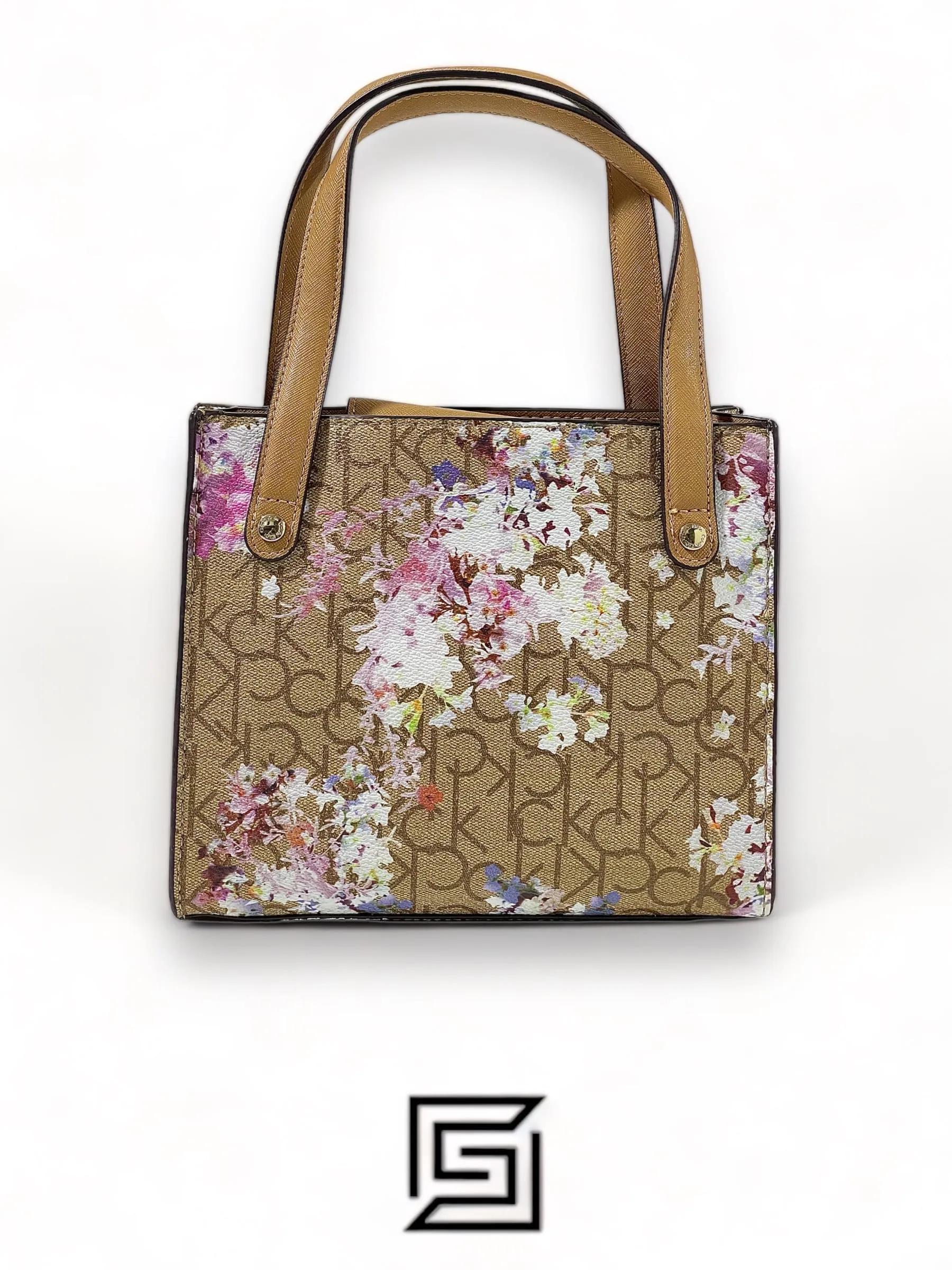 Bags,Leather,Women Ck leather Calvin Klein Splatter Printed H8JKE9HD F9T FLORA BEIGE Calvin Klein