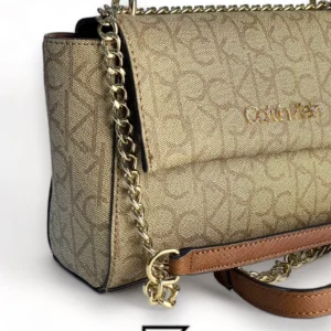 Bags,Leather,Women Ck leather Calvin Klein H1DE7TO2 LIGTH BROWN Calvin Klein