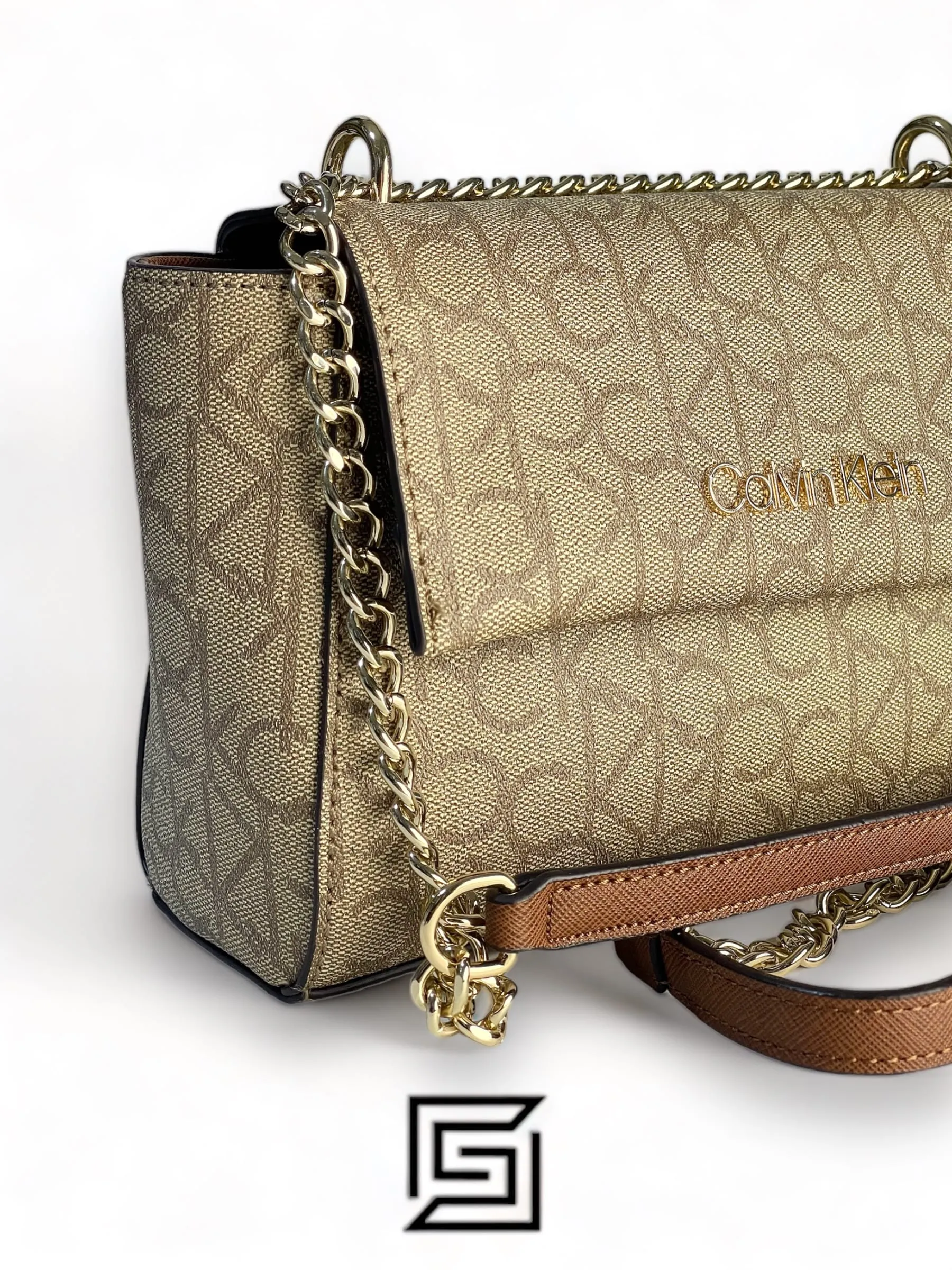 Bags,Leather,Women Ck leather Calvin Klein H1DE7TO2 LIGTH BROWN Calvin Klein
