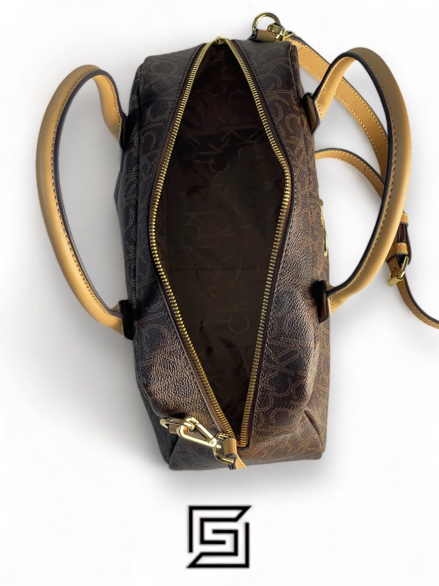 Bags,Leather,Women Ck leather Calvin Klein H5DKE4AP Cross Body Bag BROWN Calvin Klein
