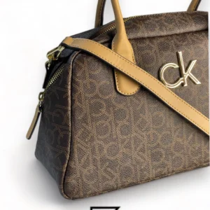 Bags,Leather,Women Ck leather Calvin Klein H5DKE4AP Cross Body Bag BROWN Calvin Klein