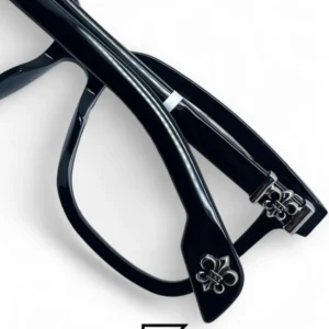 Eyeglasses,Men eyeglasses Chrome Heart CH8245 – Black Chrome Heart