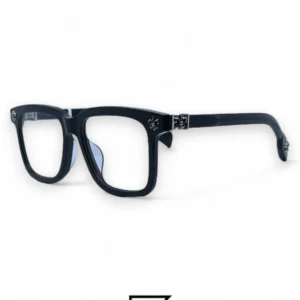 Eyeglasses,Men eyeglasses Chrome Heart CH8245 – Black Chrome Heart