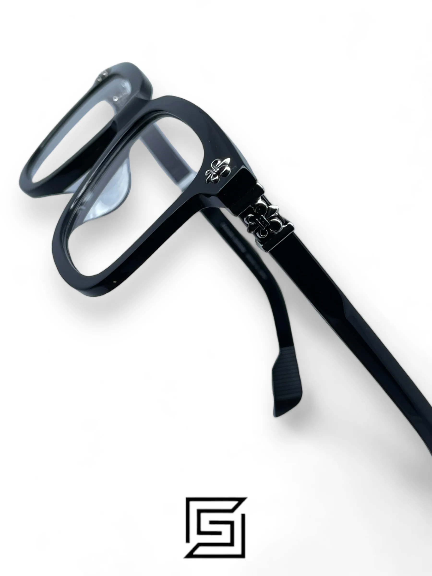 CHROME HEARTS　メガネ CHROME HEARTS クロムハーツ 眼鏡 DIG BIG BK/GP 45 | chromehearts