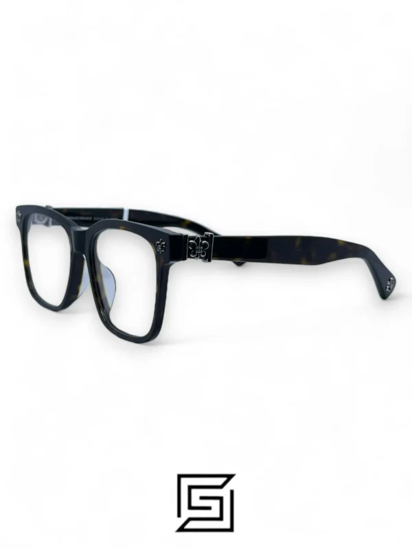 Eyeglasses,Men eyeglasses Chrome Heart CH8245 - Tiger Chrome Heart
