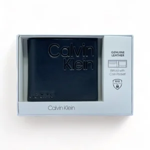 Leather,Wallets,Men wallets CK SINGLE WALLET CK LOGO BLACK INSIDE CK JEANS BIG BOX/BLACK Calvin Klein