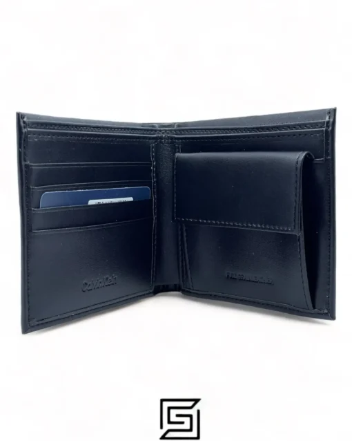 Leather,Wallets,Men wallets CK SINGLE WALLET CK LOGO BLACK INSIDE CK JEANS BIG BOX/BLACK Calvin Klein
