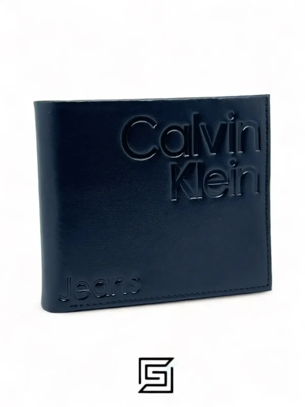 Leather,Wallets,Men wallets CK SINGLE WALLET CK LOGO BLACK INSIDE CK JEANS BIG BOX/BLACK Calvin Klein