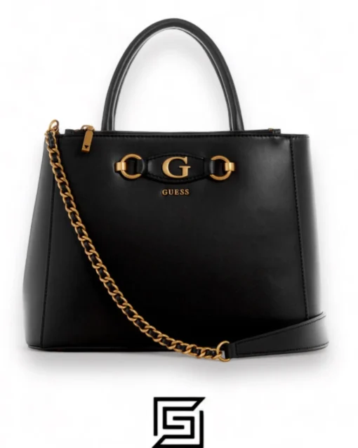 Bags,Leather,Women leather Guess Izzy Wide Tote SB865406 BLACK Guess