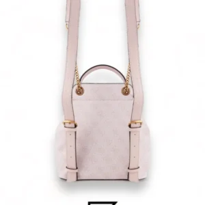 Bags,Leather,Women leather GUESS CORDELIA LOGO FLAP BACKPACK HWBG8377310 PINK Guess
