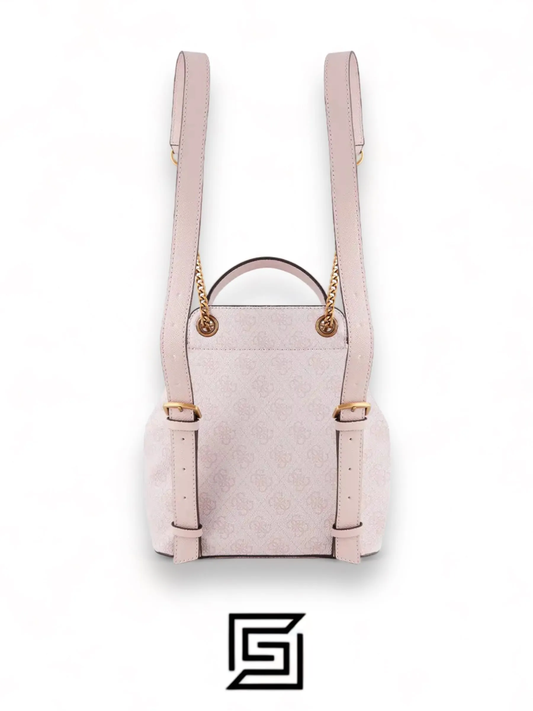 Bags,Leather,Women leather GUESS CORDELIA LOGO FLAP BACKPACK HWBG8377310 PINK Guess