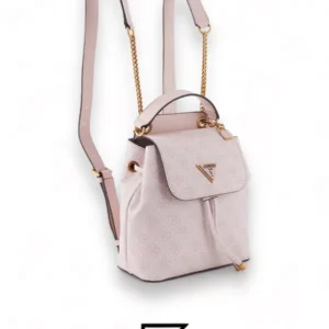 Bags,Leather,Women leather GUESS CORDELIA LOGO FLAP BACKPACK HWBG8377310 PINK Guess
