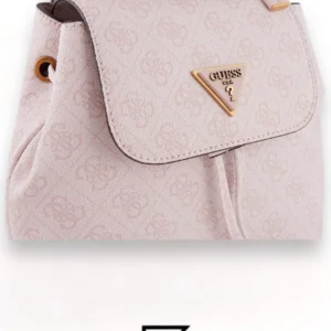 Bags,Leather,Women leather GUESS CORDELIA LOGO FLAP BACKPACK HWBG8377310 PINK Guess