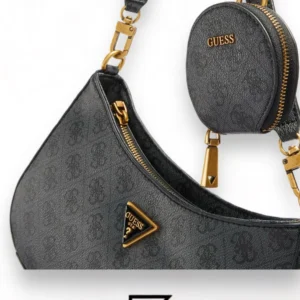 Bags,Leather,Women leather Guess Alexie Shoulder Bag VG841618 Grey BB841618 Guess