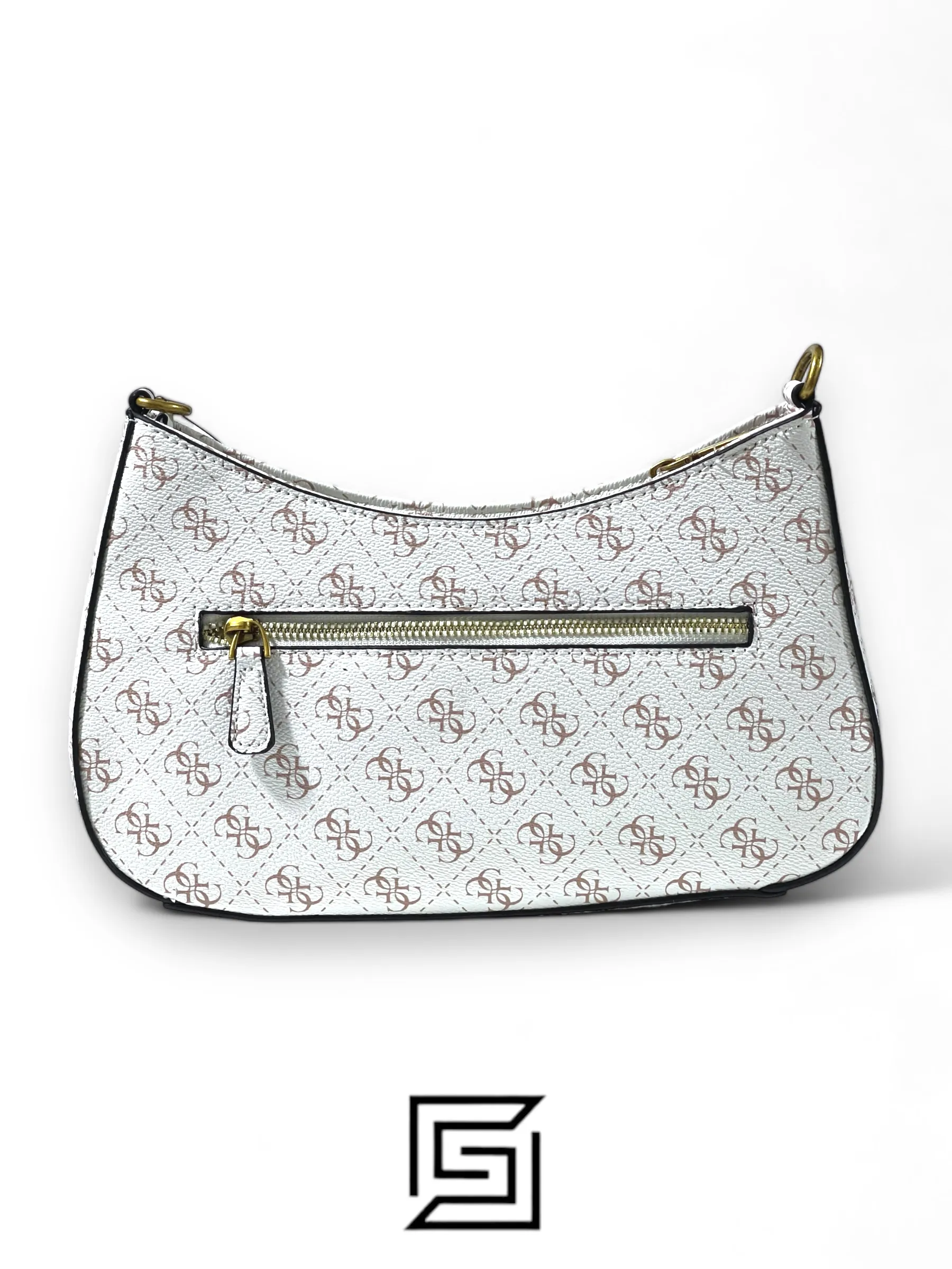 Bags,Leather,Women leather Guess Alexie Shoulder Bag VG841618 White BB841618 Guess