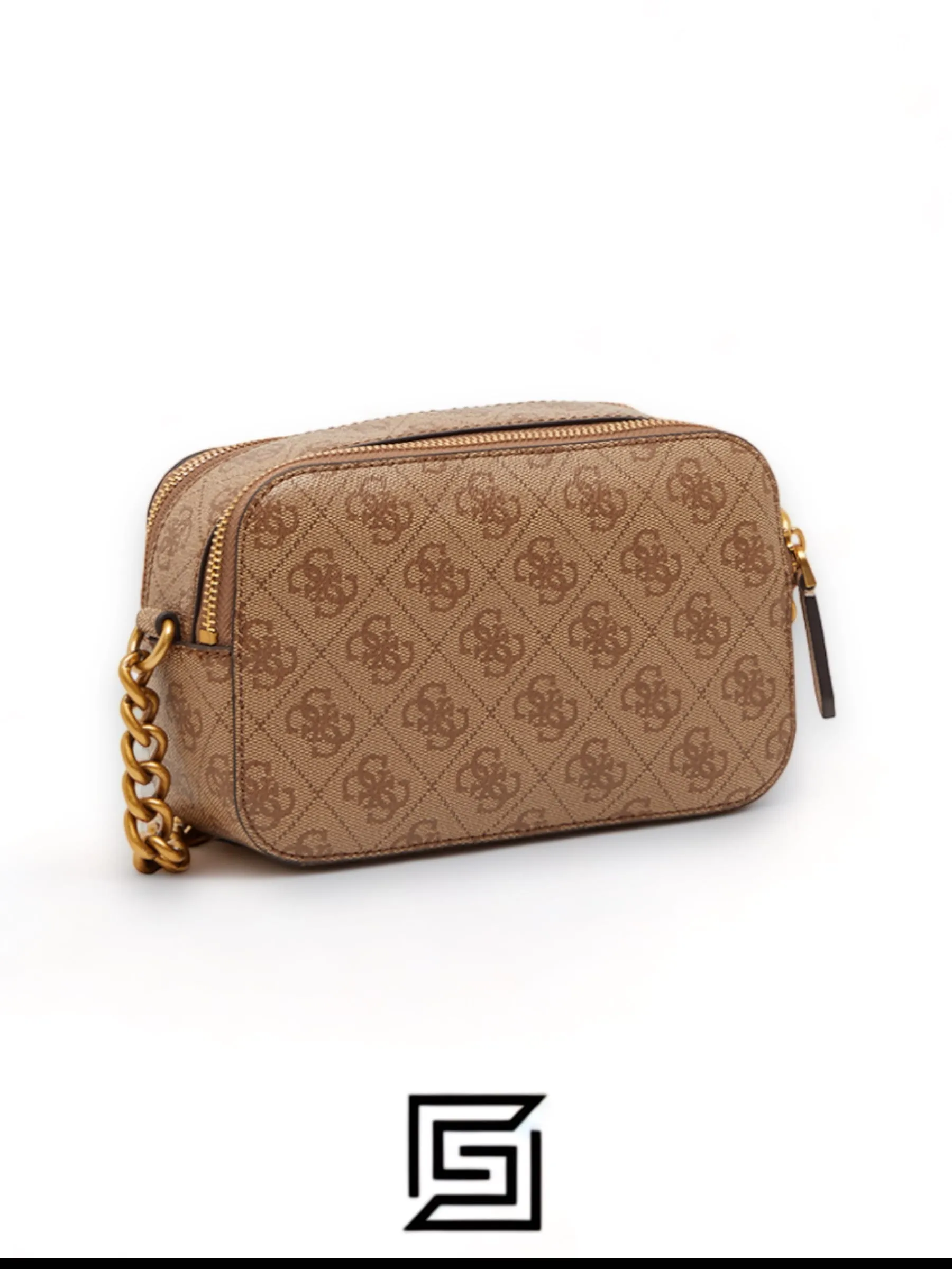 Bags,Leather,Women leather Guess Noelle Logo Camera Crossbody SB787914 LATTE Guess