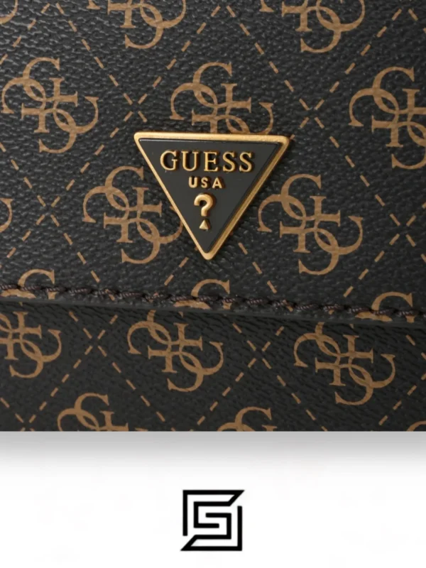 Bags,Leather,Women leather GUESS ALEXIE FLAP CROSSBODY BAG VG841619, HWVG84 16190 Brown Guess
