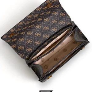 Bags,Leather,Women leather GUESS ALEXIE FLAP CROSSBODY BAG VG841619, HWVG84 16190 Brown Guess
