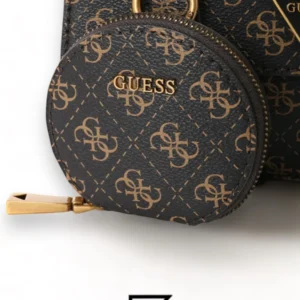 Bags,Leather,Women leather GUESS ALEXIE FLAP CROSSBODY BAG VG841619, HWVG84 16190 Brown Guess