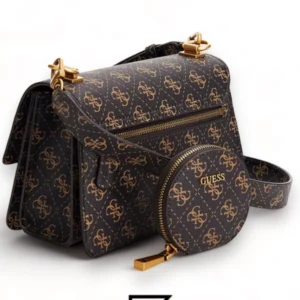 Bags,Leather,Women leather GUESS ALEXIE FLAP CROSSBODY BAG VG841619, HWVG84 16190 Brown Guess