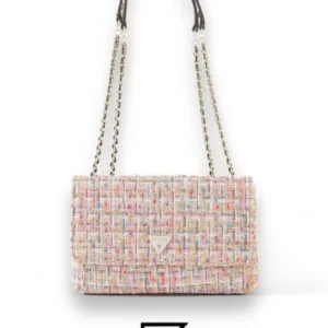 Bags,Leather,Women leather Guess Cessily Satchel GM767921 - GDM Multi Guess