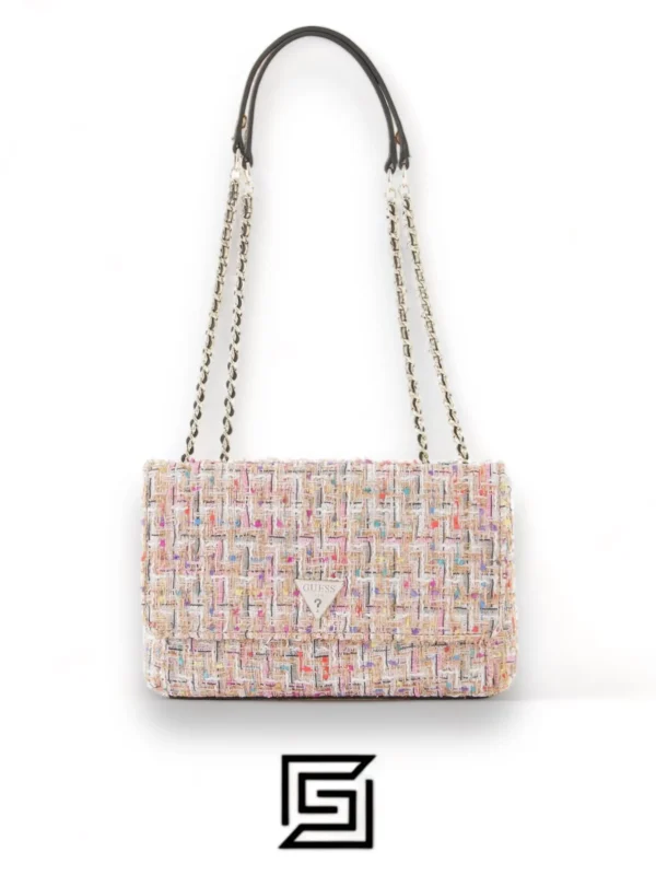 Bags,Leather,Women leather Guess Cessily Satchel GM767921 - GDM Multi Guess