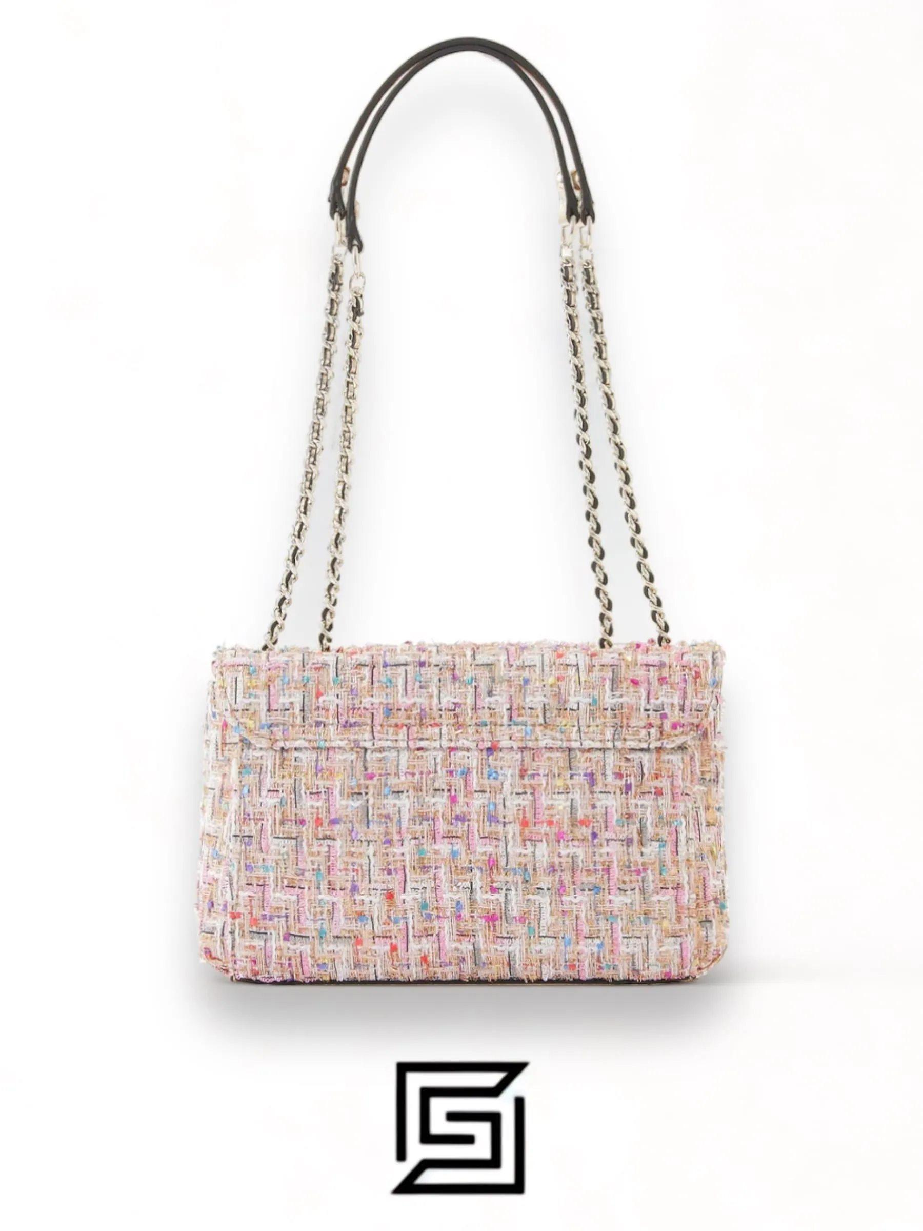 Bags,Leather,Women leather Guess Cessily Satchel GM767921 - GDM Multi Guess