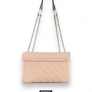 Bags,Leather,Women Guess leather Kai Convertible Crossbody Bag VG767921-PINK Guess