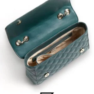 Bags,Leather,Women leather Guess Cessily Shoulder Bag and Trotter- PG767921 HWEV7679210 JST GREEN Guess