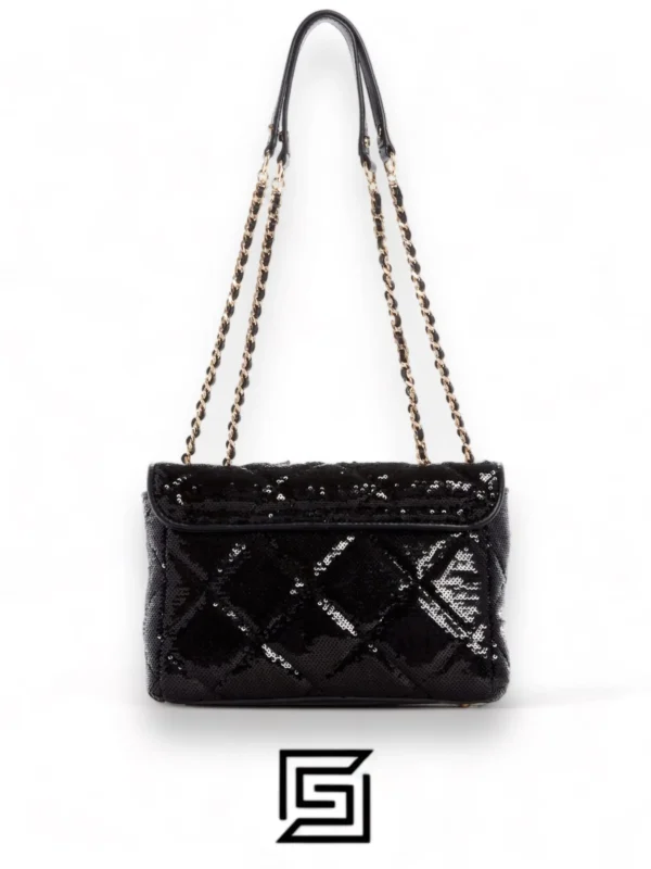 Bags,Leather,Women leather GUESS Solapa cruzada convertible Cessily IG767921 Black Guess